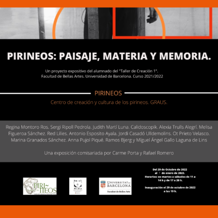 Imagen Exposición Pirineos: paisaje, materia y memoria