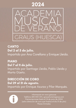 Imagen 27ª Academia Musical de Verano de Graus