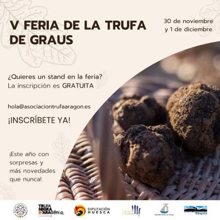 Imagen Abierto el plazo de inscripción para la Feria de la Trufa