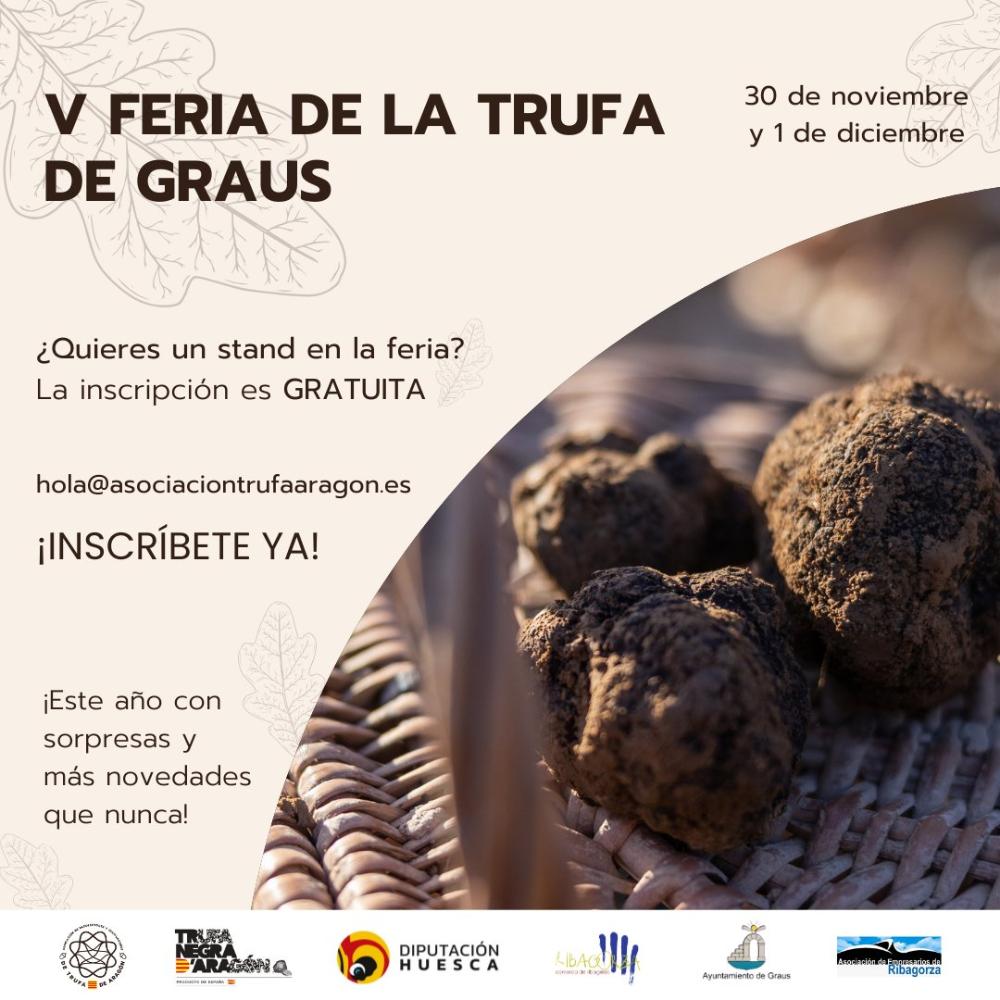 Imagen Abierto el plazo de inscripción para la Feria de la Trufa