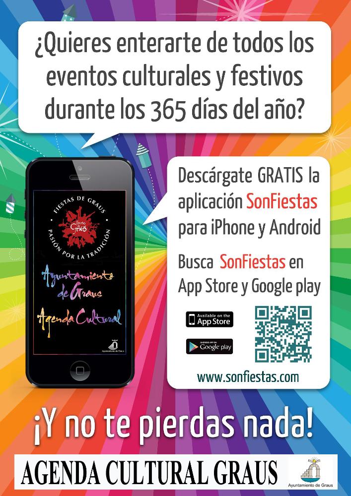 Imagen Descárgate la App con la Agenda Cultural de Graus. Es gratuita