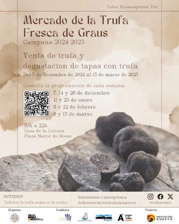 Imagen Campaña 2024-2025 del Mercado de la Trufa fresca de Graus