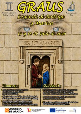 Imagen Representación de la leyenda de Rodrigo y Marica