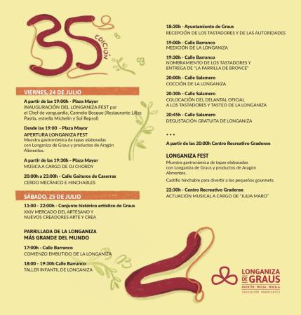 Imagen 35ª Edición de la Fiesta de la Longaniza de Graus