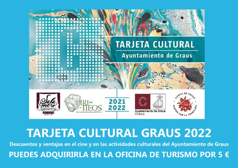 Imagen Ya puedes adquirir la tarjeta cultural 2022