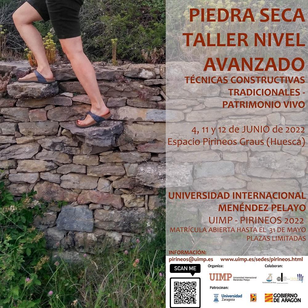 Imagen Abierta la matriculación para el Taller de piedra seca
